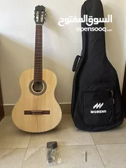 1 Admira Java Classical Guitar – Excellent Condition.   غيتار كلاسيكي Admira Java بحالة ممتازة