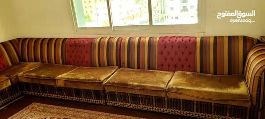  2 12 seater Sofa with the carpet And 3 tables free included