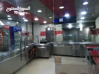  1 مطعم للبيع او الضمان في عمان المدينة الرياضية شارع المعارض من المالك مباشرة
