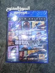  1 CD بلاستيشن 4 GTA V جديد