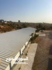  2 اراض 9 دونم مع مشروع مزرعه جاج مرخصه و موقع استراتيجي قريب ع معبر تجاري و مدخل اهل الداخل محتل