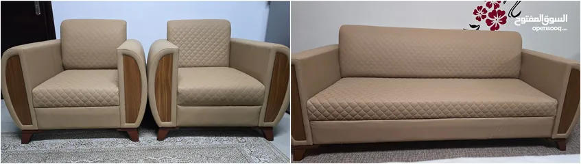  3 طقم كنب كامل للبيع بحالة ممتازة،طقم كنب فخم مثالي لغرفة الضيوف،المكاتب وغرف الجلوسلا يوجد توصيل800₪.