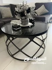  4 طقم طاولات وسط  مع طاولتين جانبي