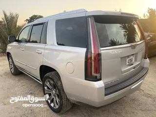  4 CADILLAC ESCALADE  America كاديلاك اسكاليد 2019 بحاله جيده جداً للتواصل رقم الهاتف بالتفاصيل تحت