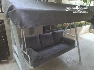  3 مرجوحة خارجية ثلاثية المقاعد – حالة ممتازة  مرجوحة حدائق ثلاثية المقاعد – بحالة ممتازة