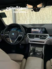  7 BMW 330e Sport 2021  Plug-in Hybrid  فحص كامل  كلين تايتل  جمرك جديد