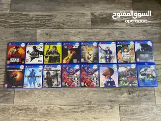  1 سيدهات بلايستيشن 4  CDs PlayStation