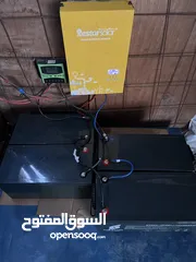  3 بطاريات الطاقة الشمسيه