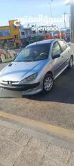  6 بيجو 206 اتوماتيك موديل 2007