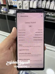  6 سامسونج نوت 9 مستعمل بحالة الجديد