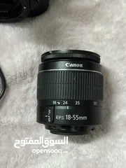  3 Canon EOS 4000D Camera DSLR+ LENS  18-55MM كانون ذات جودة عالية  للبيع جديدة