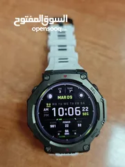  1 ساعة Amazfit t-rix 3 شبه جديد