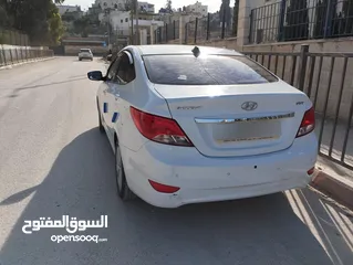  7 هونداي اكسنت للبيع موديل 2015 يد اولى
