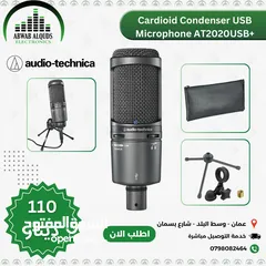  1 Audio-Technica AT2020USB+ Cardioid Condenser USB Microphone