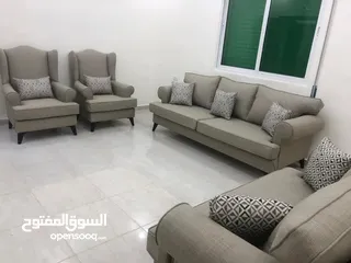  1 طقم كنب امريكي 7مقاعد فاخر جدا