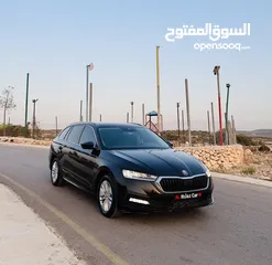  12 اوكتافيا 2021/20 بالنايلون منمرة من اربع شهور حررق سعرر 95.000 شيكل كاش و نهاائي