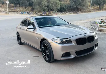  6 BMW520i f10 سيارة  للبيع  موديل 2014 بسبب التبديل