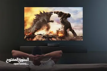  1 بروجكتر 4K استخدام خفيف  قابل للبدل