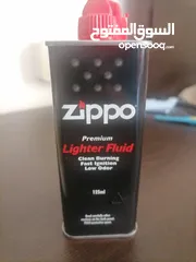  1 وقود ولاعه zippo مستعمل موجود ب العلبه 60 بالميه تقريبا