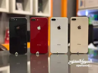  10 ايفون  8 بلس الاصلي جيجا 64 بطاريات مشكل نهايي أغراضة والكرتونه الأصلية متوفر توصيل