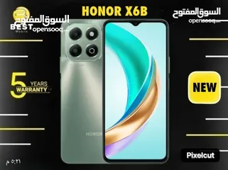  1 عرض حصري هونر اكس 6 بي // honor x6b new 128G new