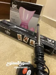  1 فير للشعر ماركة elite معاه هديه مجانييه جهاز بخار لتنظيف مسام البشره  والمفاجأة بالسعر يا بلاااااش