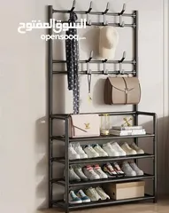  3 عندك مساحة زيادة ومش عارفة ىين تروحي فيهم لقيتلك حل يخففلك كل العجقة  ستاند تعليق الملابس ورفوف ال