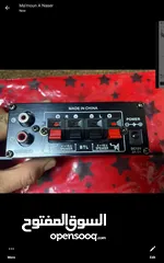  3 امبليفير حجم صغير AUX لنضام منزلي او لسيارات  ممتاز Amplifier Professional audio   للبيع بسعر  محروق