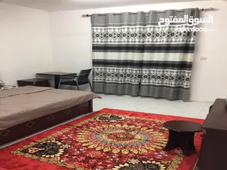  4 للايجار الشهري شقة غرفتين وصالة مفروشة في عجمان منطقة الكورنيش