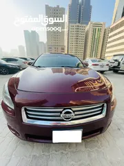  2 Nissan Maxima 2012 full option panorama sunroof