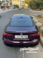  20 Bmw G22 4 series Coupe 2022  kit M interior/exterior Low Mileage 11000km  وارد.               اوروبي