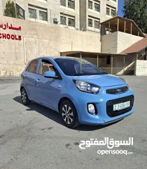  3 كيا بيكانتو 2017 بصمة فل  عداد قليل ( 67 ) ألف كيلو فقط