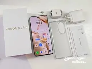  5 Honor 200 pro (512GB/256GB) جديد  كفالة الوكيل
