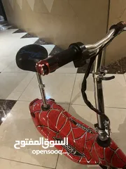  5 Electric scooter spiderman design