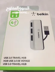  1 (Belkin)موزع يو اس بي  مختوم بالكرتونة USB TRAVEL HUB