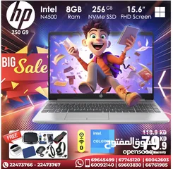  1 Hp laptops super sale new original with warranty