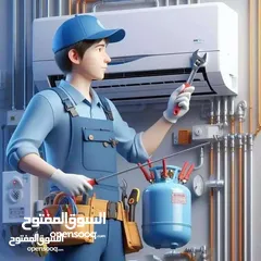  1 صيانه مكيف فك ونقل وتركيب مكيف تاسيس جميع انواع المكيفات باقل الاسعار من مؤسسه الاخوين للتكييف