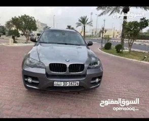  2 بس ام X6 موديل 2008 شرط الفحص بحالة ممتازة  6 سلندر