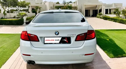  4 AED 1,240PM  BMW 520i 2016 EXCLUSIVE  GCC Specs  Mint Condition
