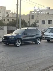  3 BMW X5 موديل 2001 فحص كامل ترخيص وتنازل واطي للبيع او البدل ع مرسيدس E200 موديل 2004