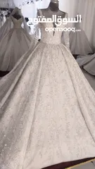  3 فساتين زفاف للبيع مستخدم نضيف 30 فستان السعر النهائي من 350