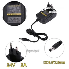  1 محول كهرباء  DC 24V 2A