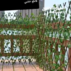  5 رول ورق شجر اخضر كثيف3 متر ب متر  للمداخل والبرندات واالحيطان