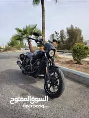  1 harley davidson street 750cc ممشى قليل وكالة