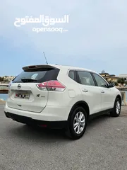  5 # NISSAN X TRAIL ( YEAR-2017) WHITE COLOR SUV JEEP 35 66 74 74