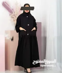  2 عبايات خامة الحبر