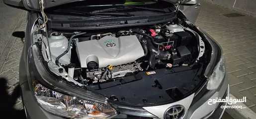  7 Toyota yaris model 2018 gcc 1.5 cc