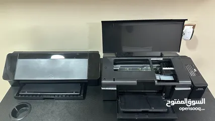  2 للبيع : طابعة من شركة EPSON (L805) + آلة قص من شركة SILHOUETTE (CAMEO 4)