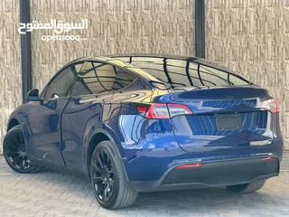  8 TESLA MODEL Y 2021 LONG RANGE تيسلا لونج رينج دول موتور فحص كامل بسعر مغرري