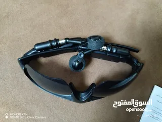  7 نظارات شمسية للجنسين بلوتوث.غير مستعملات.. للبيع الزرقاء الجديده البتراوي